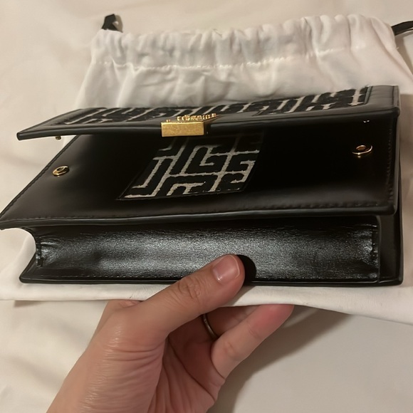 SOLD BNWT Balmain Mini 1945 Monogram Jacquard Bag Crossbody $1695 - Picture 6 of 15